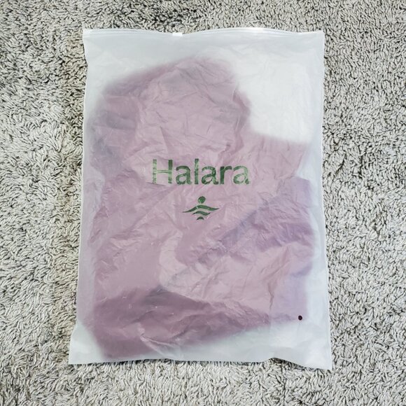 Halara Pants High Waist Yoga Crossover Pockets Brown Red - Size Medium - Picture 3 of 9